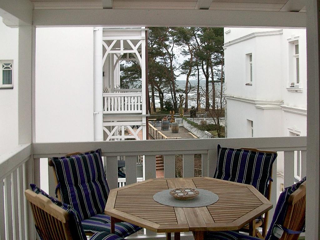 Strandvilla Gudrun zur Meerseite mit Balkon Ostseebad Ostseebad Binz Exterior foto